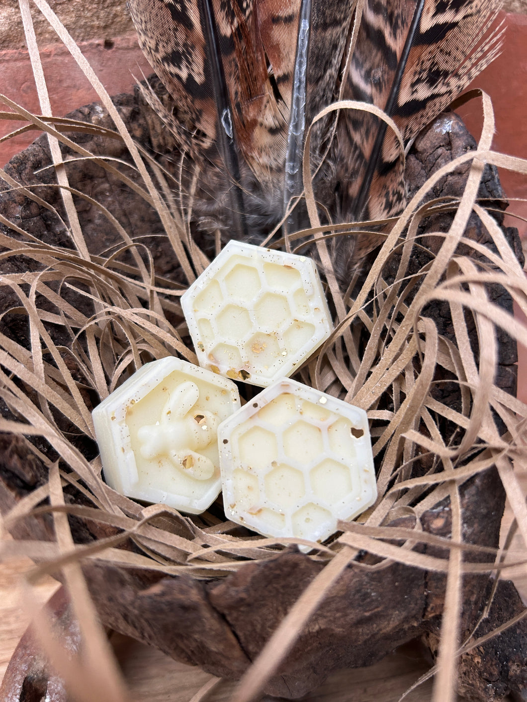 Dark honey & Tobacco  - Mini Honeycombs