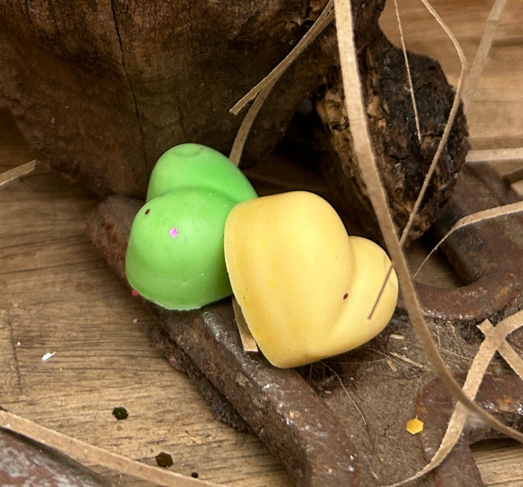 Lime, Basil & Mandarin Hearts