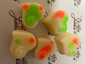 Lime, Basil & Mandarin Hearts